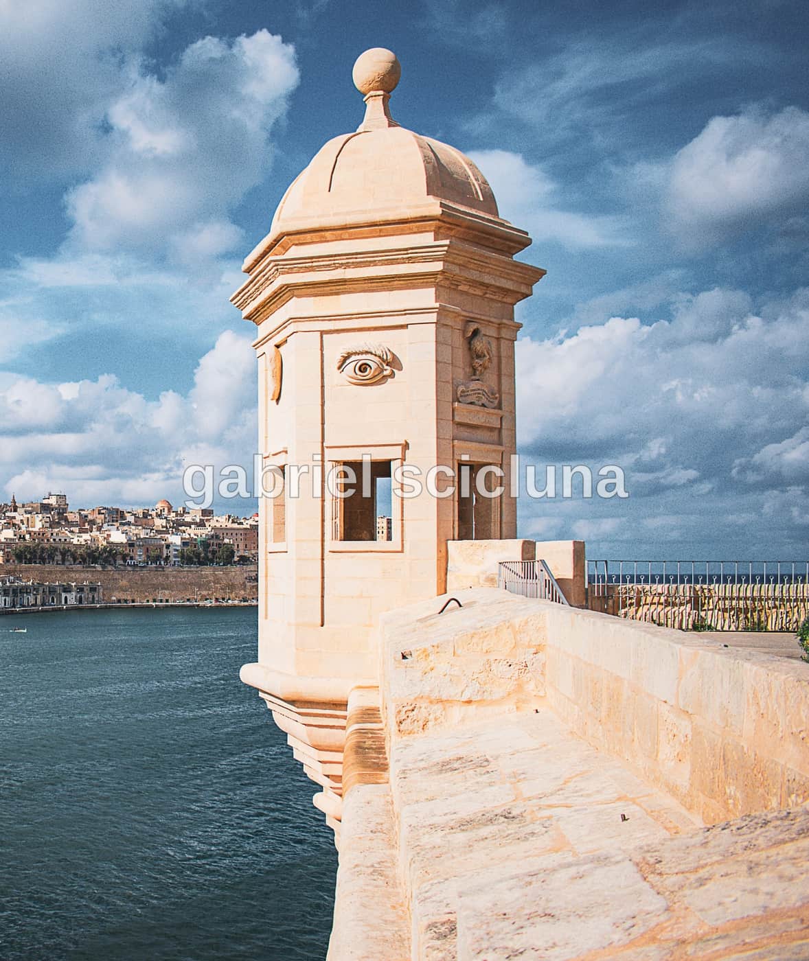 Historic architecture in Isla (Senglea), part of Malta's Three Cities.